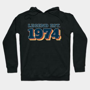 Legend Established 1974 Hoodie